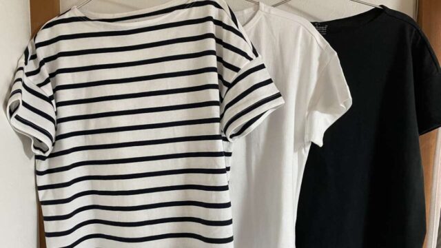 無印のTシャツ3枚