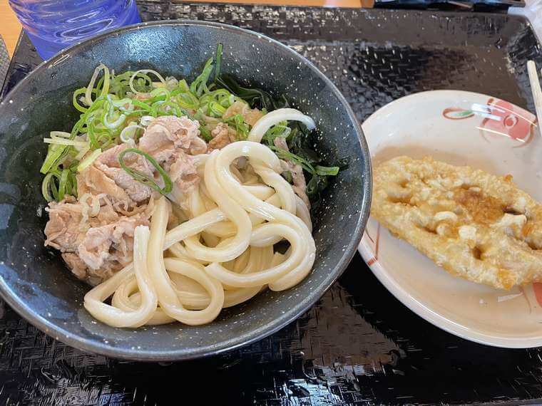 こがね製麺所でお昼